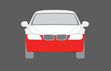 BMW M3 (Type E92) 2008-2013 Front Bumper CLEAR Shield