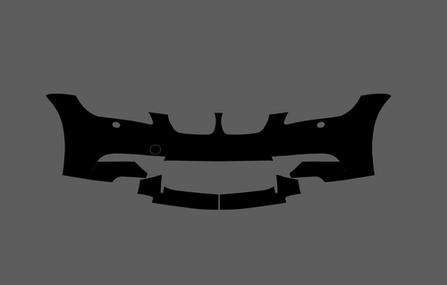 BMW M3 (Type E92) 2008-2013 Front Bumper CLEAR Shield