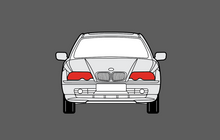 BMW M3 (Type E46) 2000-2006 Headlights CLEAR Stone Protection