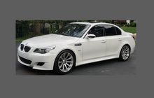 BMW 5-Series (Type E60 & E61) 2003-2010, Headlights CLEAR Paint Protection