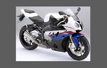 BMW Motorcycle S1000RR 2009-2014, Front Nose CLEAR Paint Protection