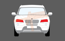 BMW X3 Series (Type F25) 2014-2017, Headlights CLEAR Stone Protection