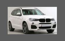 BMW X3 Series (Type F25) 2014-2017, Rear Bumper Upper CLEAR Paint Protection
