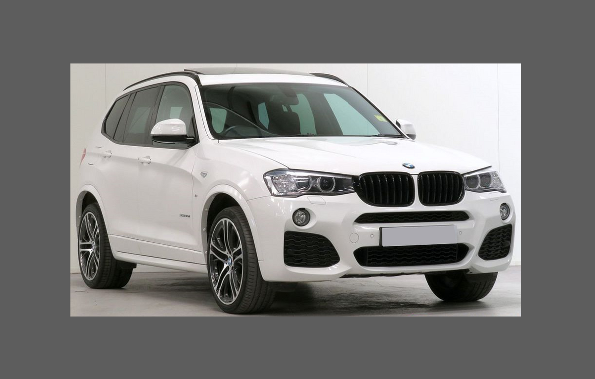 BMW X3 Series (Type F25) 2014-2017, Bonnet & Wings front CLEAR Paint Protection