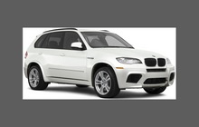BMW X5 M-Sport (E70) 07-13, Rear arch sections CLEAR Stone Protection