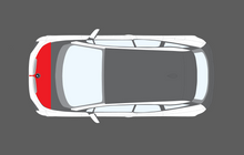 BMW i3 2014-, Bonnet Front Nose Section CLEAR Paint Protection