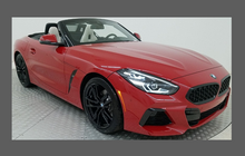 BMW Z4 M40 (Type G29) 2019-, Front Bumper CLEAR Paint Protection
