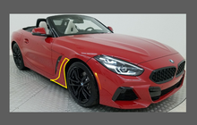 BMW Z4 (Type G29) 2019-, Front Sill Arches Small Kit CLEAR Paint Protection
