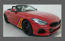 BMW Z4 M40 (Type G29) 2019-, Front Sill Panel Arches CLEAR Paint Protection