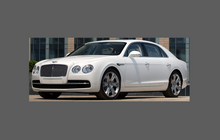 Bentley Flying Spur 2014-Present, Roof Front Section CLEAR Paint Protection