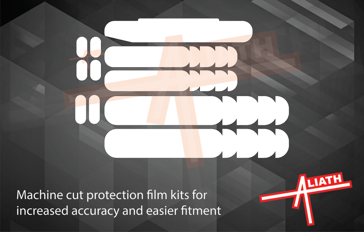 Bicycle Bike Frame Universal Flex Fit (Large kit) CLEAR Scratch & Chip Guard Paint Protection