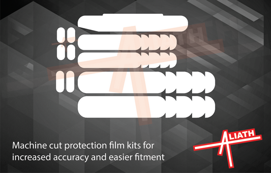 Bicycle Bike Frame Universal Flex Fit (Large kit) CLEAR Scratch & Chip Guard Paint Protection