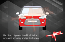 Citroen DS3 2010-2016, Front Bumper CLEAR Paint Protection