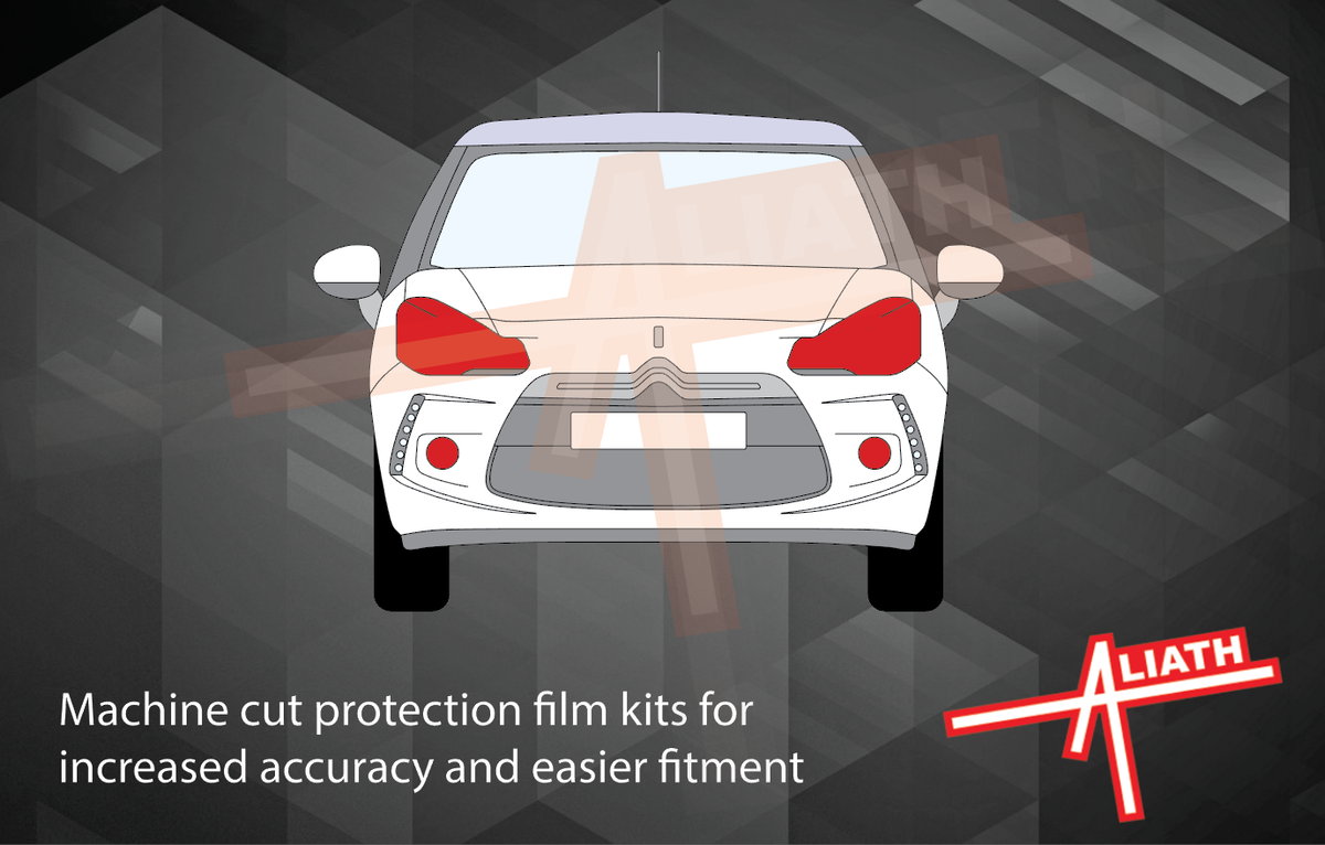 Citroen DS3 2010-2016, Headlights CLEAR Paint Protection