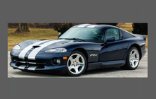 Dodge Viper (Type mk1 & Mk2) 1991-2002, Mirror Caps CLEAR Paint Protection