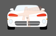 Dodge Viper (Type mk1 & Mk2) 1991-2002, Headlights CLEAR Paint Protection