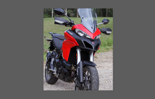 Ducati Motorcycle Multistrada 950 2017-Present, Front Nose CLEAR Paint Protection Kit