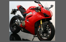 Ducati Motorcycle Panigale V4 2018-2019, Front Nose CLEAR Paint Protection Kit