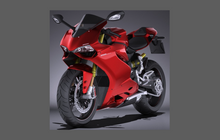 Ducati Motorcycle 1299R Panigale 2015-2017 Front Nose CLEAR Paint Protection Kit