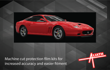 Ferrari 575 Marenello 2002-2006. Side Sill Skirt Trims CLEAR Paint Protection
