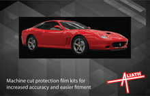 Ferrari 575 Marenello 2002-2006. Rear Bumper Upper CLEAR Paint Protection