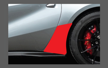 Ferrari 812 Superfast 2017-, Rear QTR Panel Arches CLEAR Paint Protection