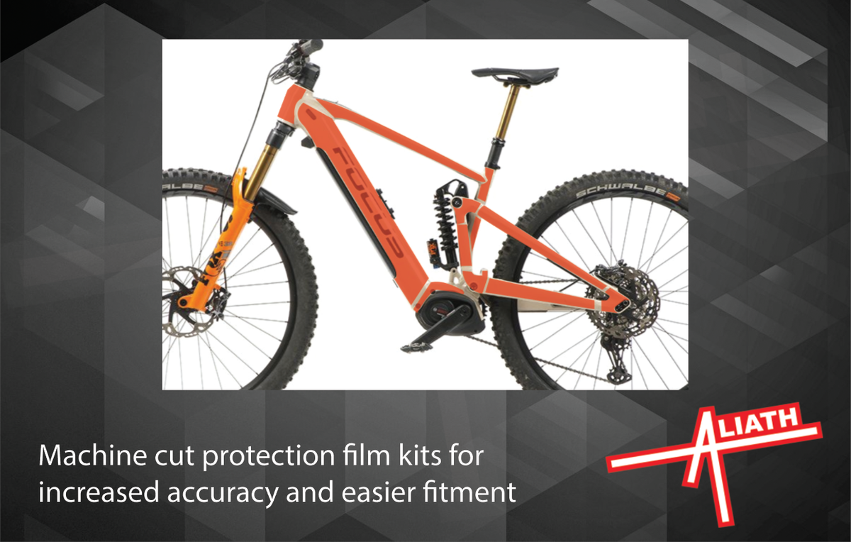 Focus SAM 6.9 E-Bike 2021 (X-LARGE FRAME), CLEAR Scratch & Chip Guard Paint Protection