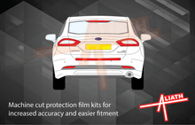 Ford Mondeo (Mk5) 2014-2022, Rear Bumper Upper BLACK Paint Protection