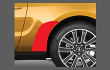 Ford Mustang (MK5) 2005-2014, Rear QTR / Wing Arches BLACK TEXTURED Paint Protection