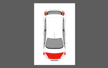 Ford Fiesta (MK7) 2013-2016 Bonnet & Wings CLEAR Paint Protection