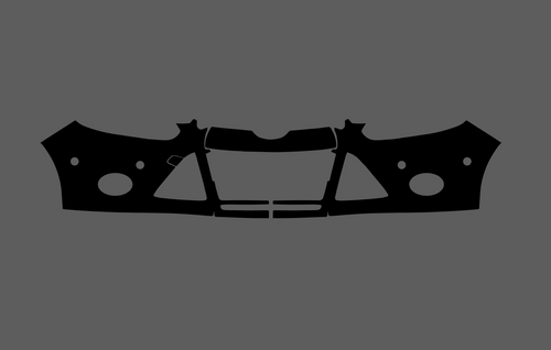 Ford Focus (MK3) 2011-2014, Front Bumper CLEAR Paint Protection
