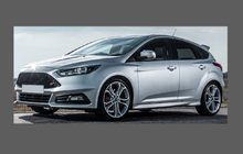 Ford Focus ST MK3.5 (2015-2019), Front Bumper CLEAR Paint Protection