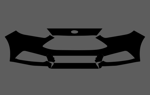Ford Focus ST MK3.5 (2015-2019), Front Bumper CLEAR Paint Protection