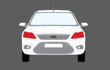 Ford Focus (MK3 Pre-Facelift) 2011-2014, Headlights CLEAR Paint Protection