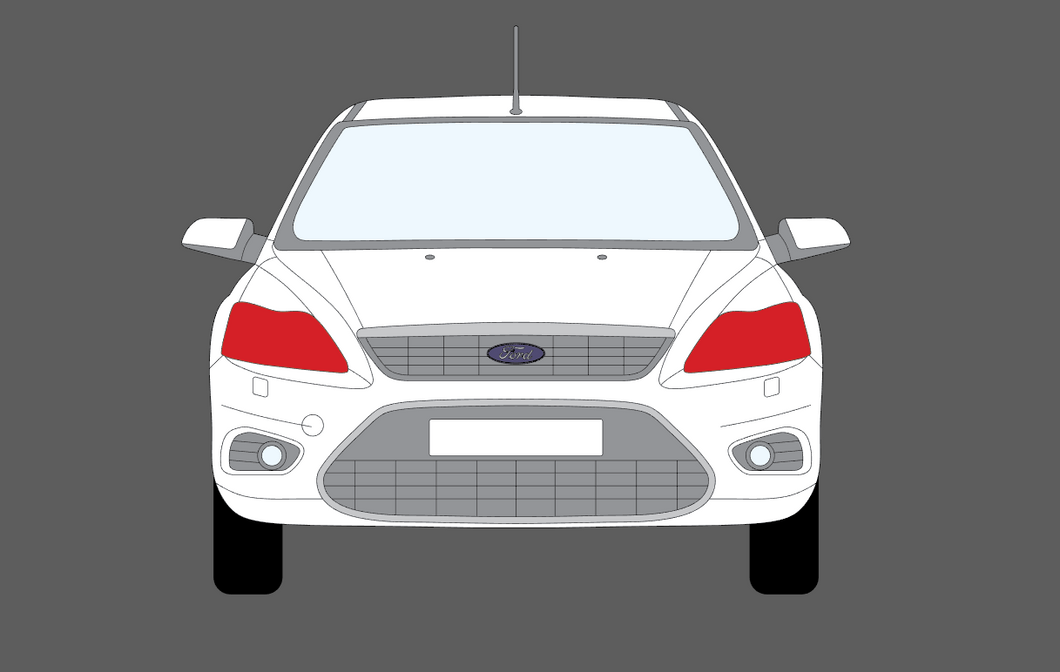 Ford Focus (MK3 Pre-Facelift) 2011-2014, Headlights CLEAR Paint Protec –  Aliath