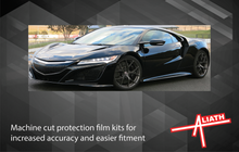 Honda / Acura NSX 2016-Present, A-Pillars CLEAR Paint Protection