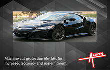Honda / Acura NSX 2016-Present, Rear Bumper Arches CLEAR Paint Protection