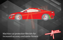 Honda / Acura NSX 2016-Present, Rear Bumper Arches CLEAR Paint Protection
