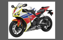 Honda CBR1000RR Motorcycle 2014-2017, Front Nose CLEAR Paint Protection kit