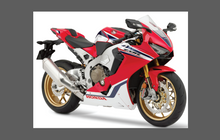 Honda CBR1000RR Motorcycle 2017-Present, Front Nose CLEAR Paint Protection