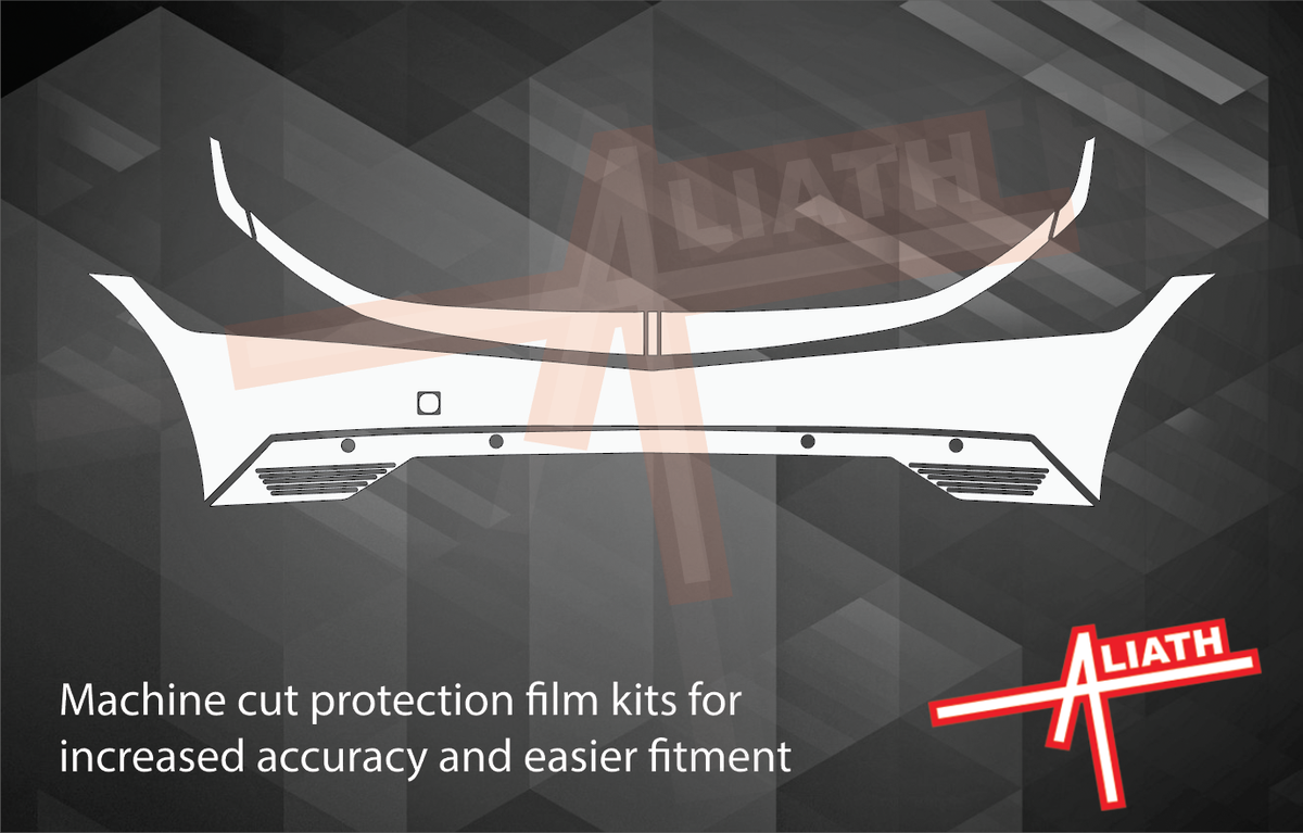 Hyundai ioniq 5 2021-Present, Front Bumper CLEAR Paint Protection