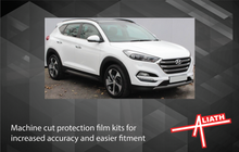 Hyundai Tucson 2015-2021, Rear Door Lower Arch CLEAR Paint Protection