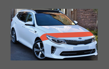 Kia Optima 2016-2019, Bonnet & Wings CLEAR Paint Protection