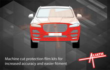 Jaguar F-Pace R 2016-2021, Front Bumper CLEAR Paint Protection