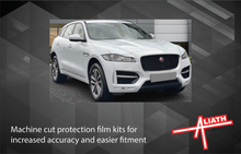 Jaguar F-Pace 2016-Present, Rear Bumper Upper BLACK TEXTURED Paint Protection
