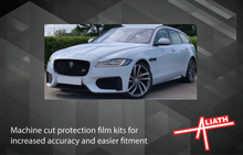 Jaguar XF Estate (Gen 2, Type X260) 2015-Present, Rear Bumper Upper CLEAR Paint Protection