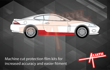Jaguar XKR (X150) 2007-2014, Side Sill Skirt Trims CLEAR Paint Protection