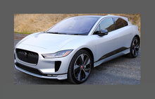 Jaguar I-Pace 2018-, Rear Bumper Side Arch Section CLEAR Paint Protection