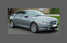 Jaguar XF (Gen 1, Type X250 Pre-Facelift) 2007-2011 Bonnet & Wings Front CLEAR Paint Protection