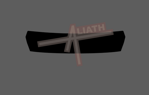 Jaguar S-Type 2000-2008, Rear Bumper Upper CLEAR Paint Protection